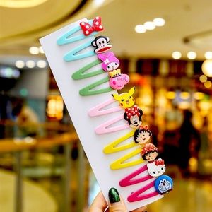 🎀Cute Cartoon Hair Clip - 10pcs